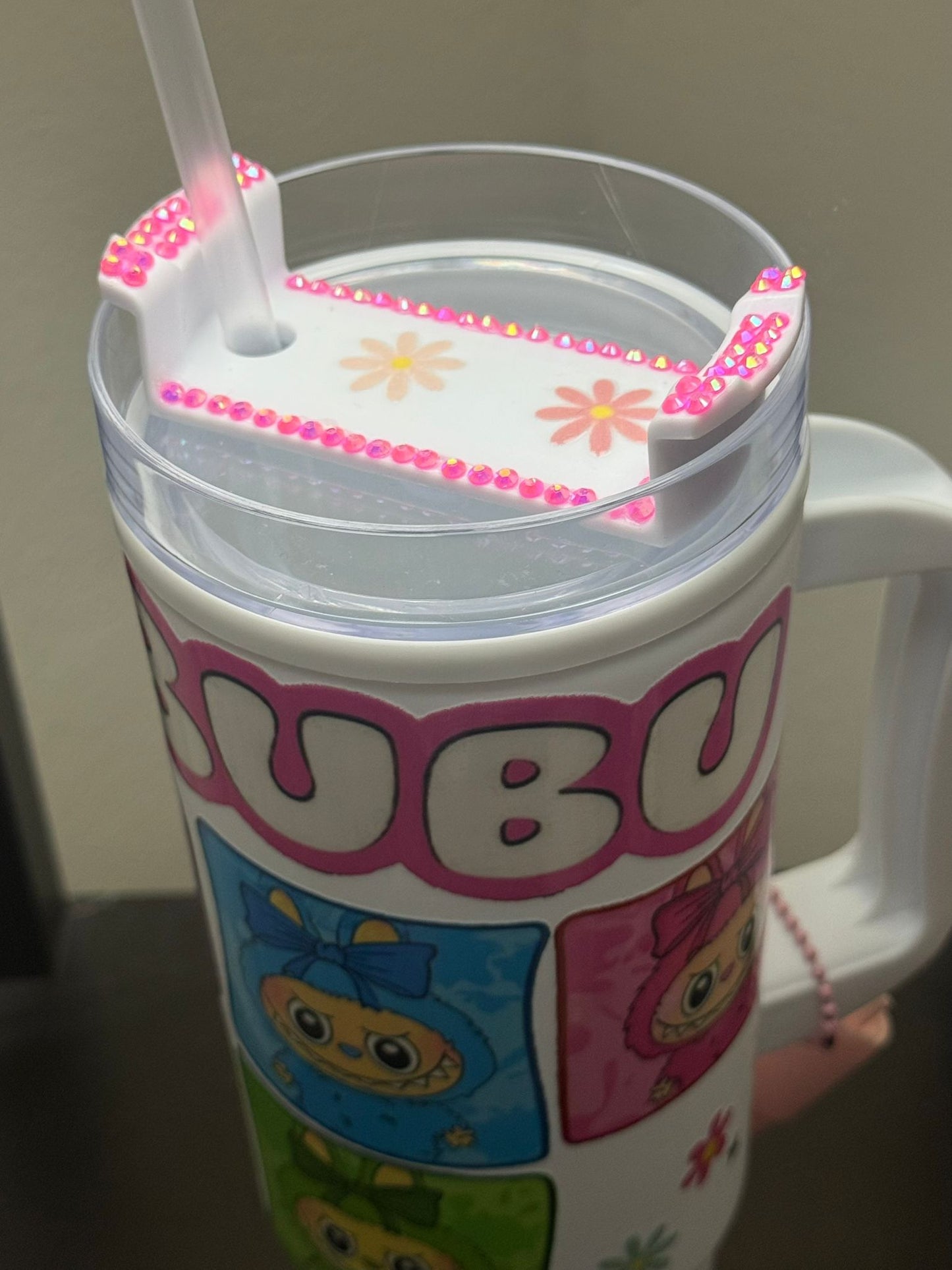 30 Oz Labubu Plastic Tumbler – Cute & Colorful