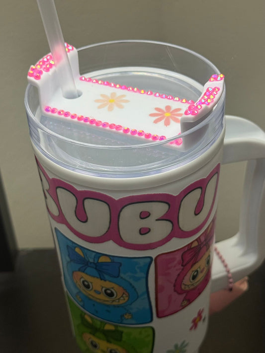 30 Oz Labubu Plastic Tumbler – Cute & Colorful