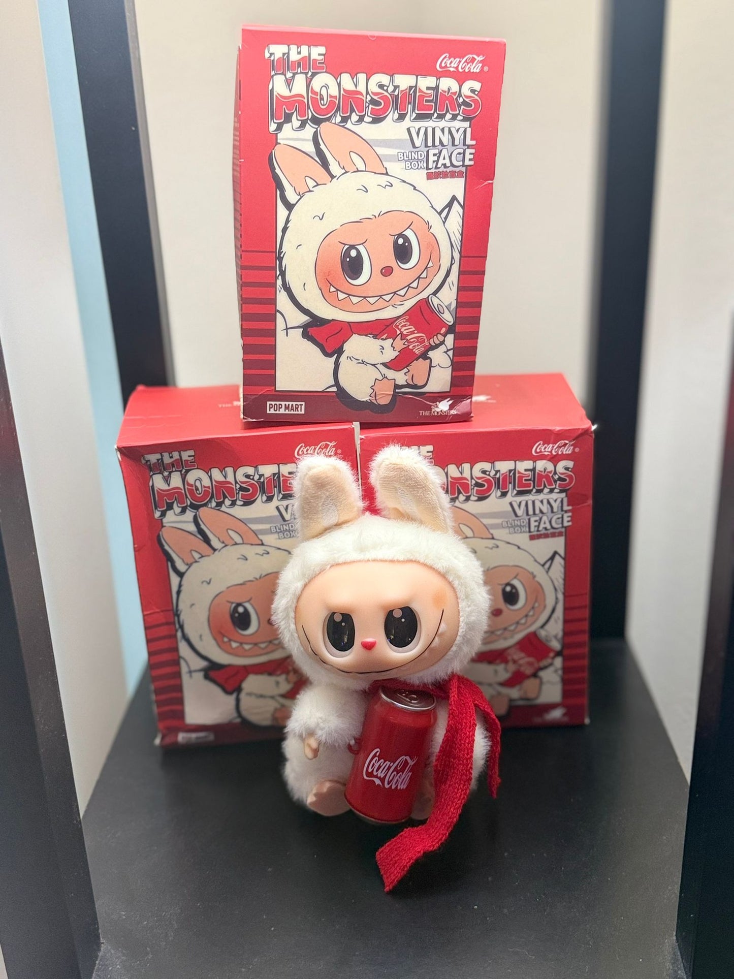 Labubu-Inspired Monsters x Coca-Cola Figure