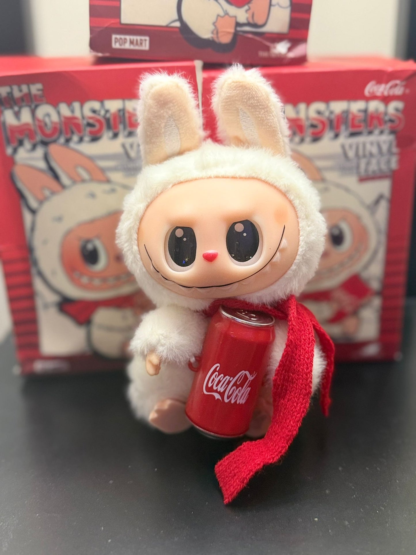 Labubu-Inspired Monsters x Coca-Cola Figure
