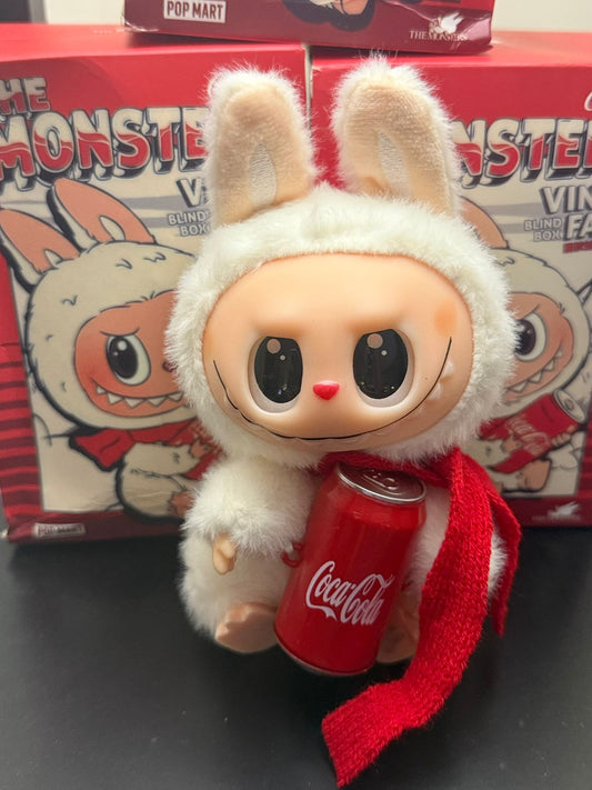 Labubu-Inspired Monsters x Coca-Cola Figure