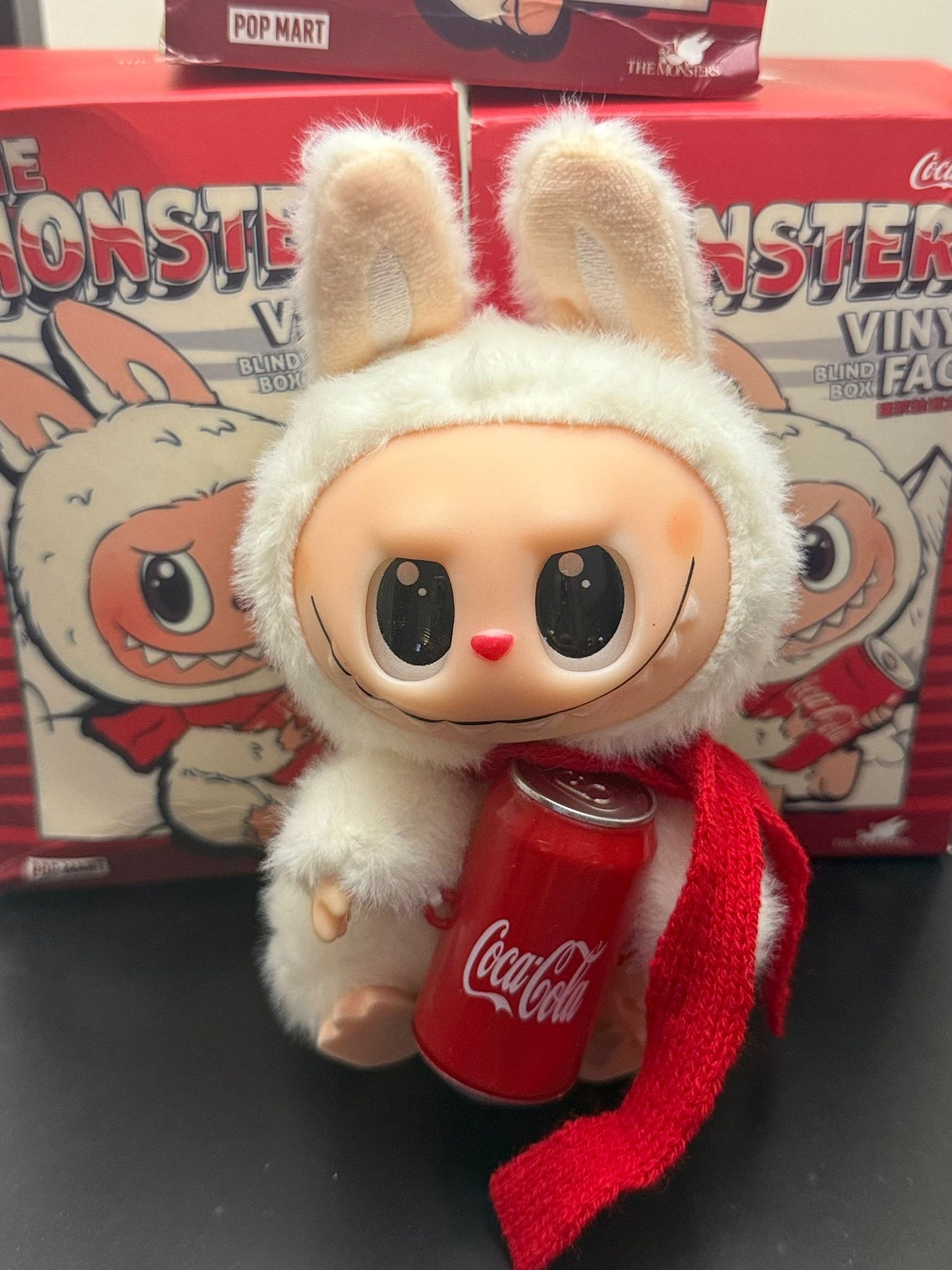 Labubu-Inspired Monsters x Coca-Cola Figure
