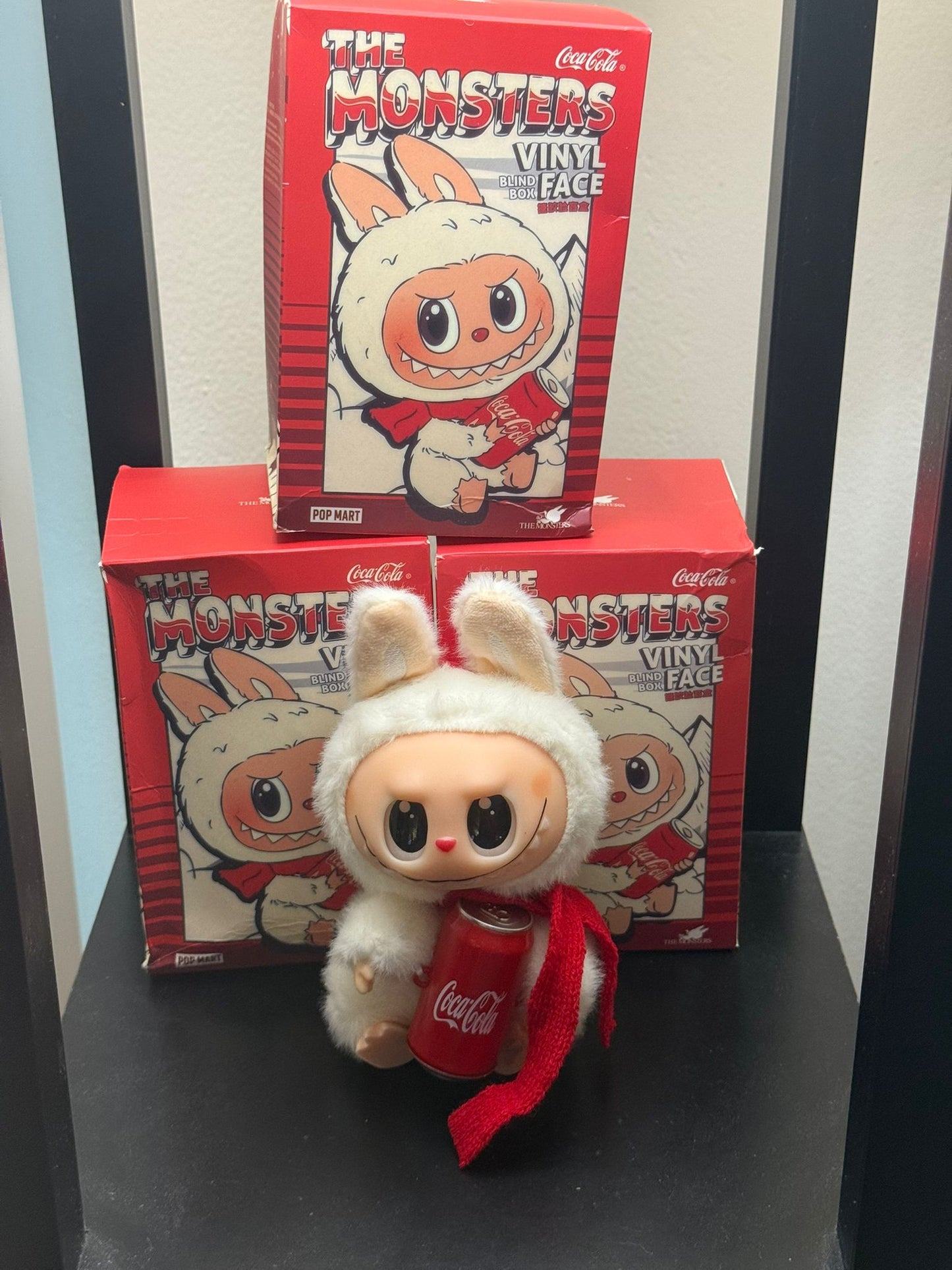 Labubu-Inspired Monsters x Coca-Cola Figure