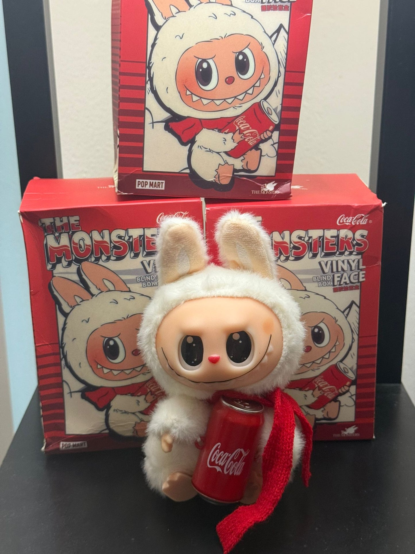 Labubu-Inspired Monsters x Coca-Cola Figure